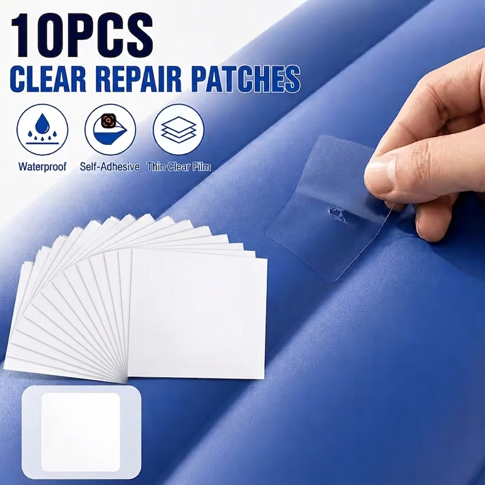 Heat Transfer Vinyl Roll - Pita Perbaikan Tenda Transparan, Tambalan Kasur
