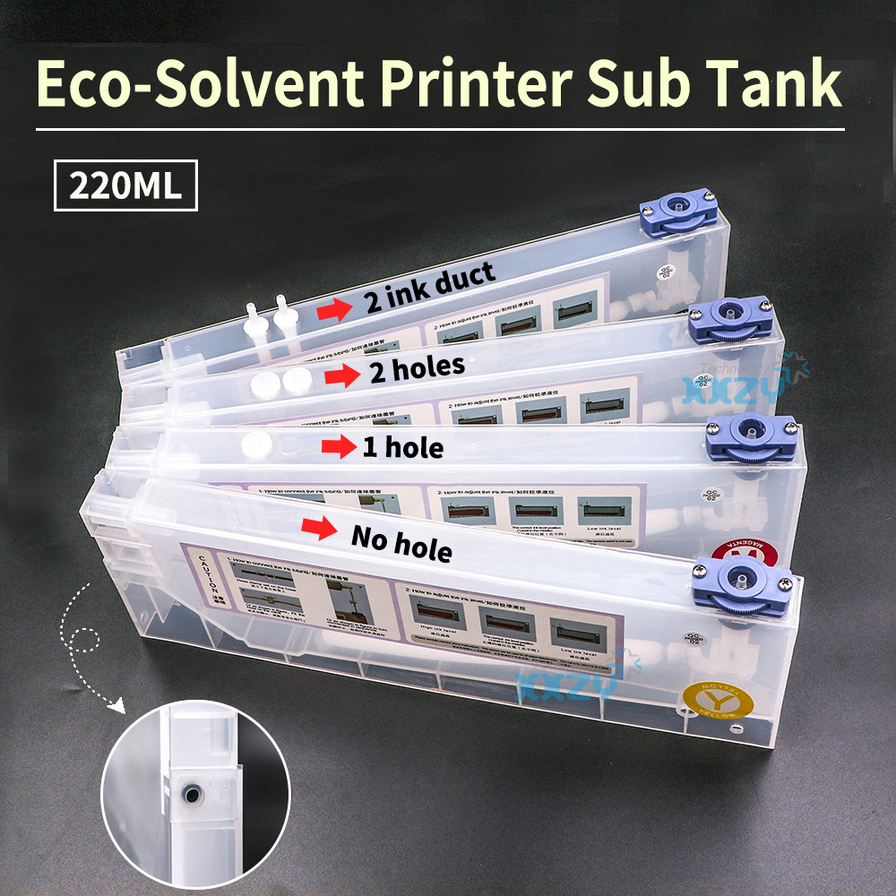 Eco Solvent Ink Cartridge - 220ml katrij tinta isi ulang untuk