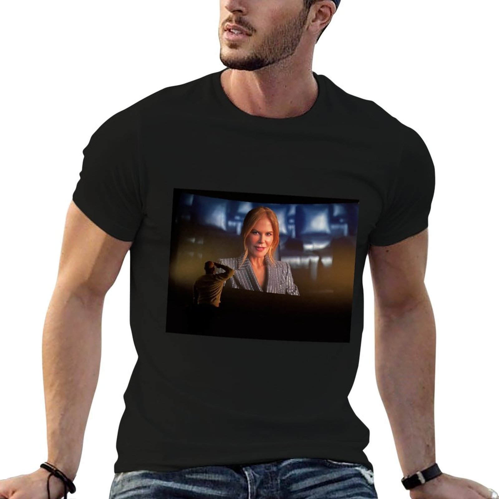 Commercial Printing And Graphics - Kaos dengan gambar vintage yang menampilkan
