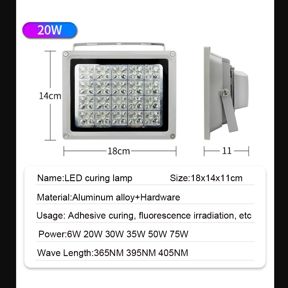 Lampu Curing LED UV 3D Resin,  - Commercial Resin Printing ulasan dan harga