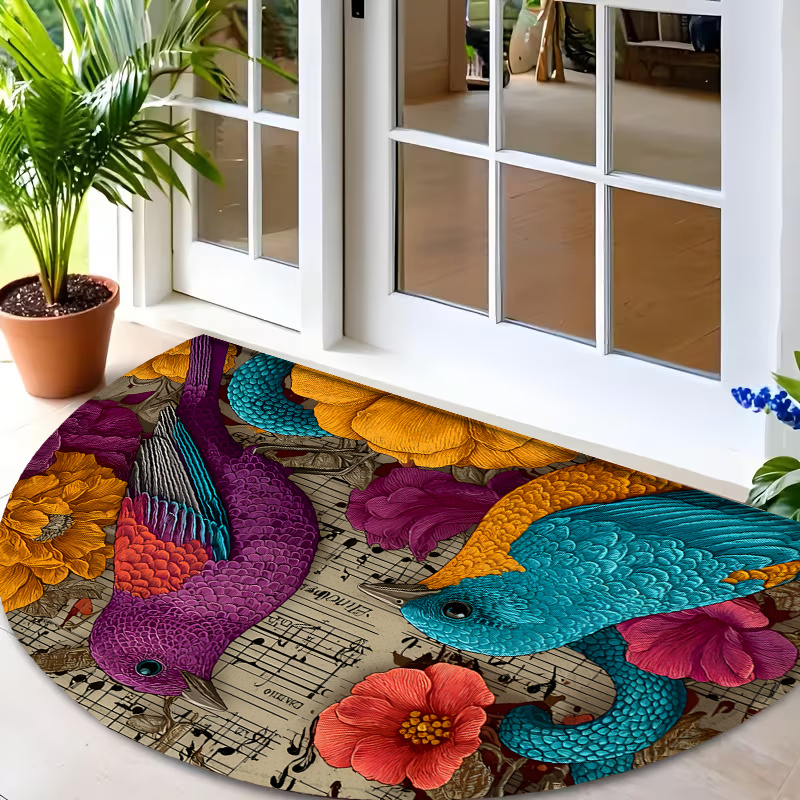Karpet Pintu Masuk Bulat denga - Commercial Printing And Graphics ulasan dan harga